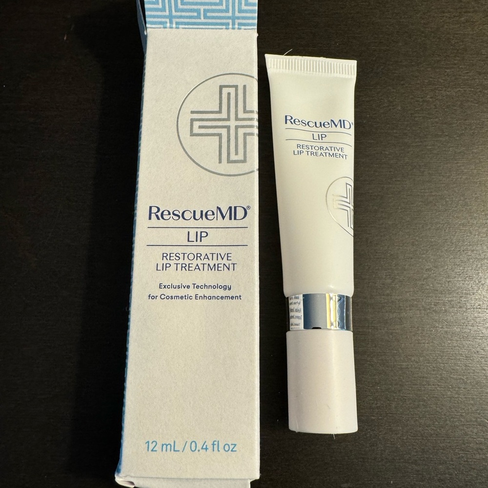 Rescue MD Restorative Lip Treatment 12 ml .4 fl oz Full Size NIB
